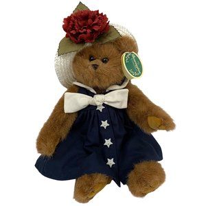 The Bearington Collection Tenille Jointed Teddy Bear Plush